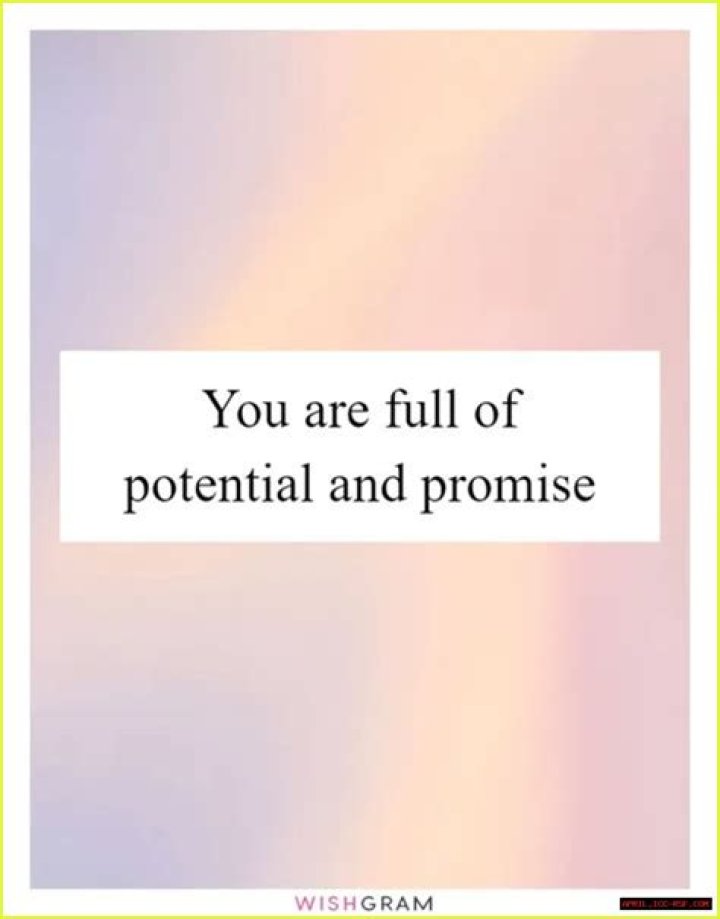 A Journey Into Potential And Promise