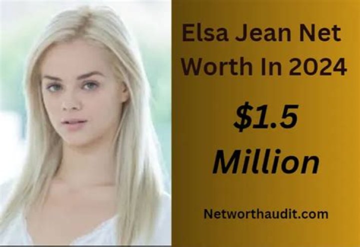 Elsa Jean Net Worth Net Worth Post
